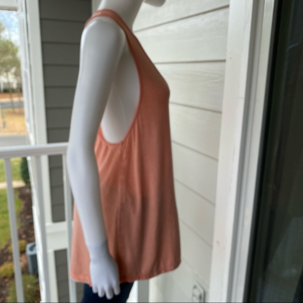 FREE PEOPLE Amelia Pink Racerback Tank Top - Picture 5 of 10